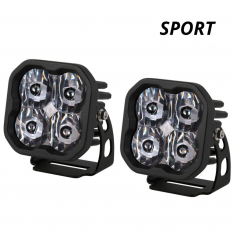 Diode Dynamics Stage Series 3" SAE/Dot White Sport LED Pod (Pair)